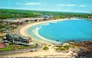 Maine Kennebunk Beach Aerial View