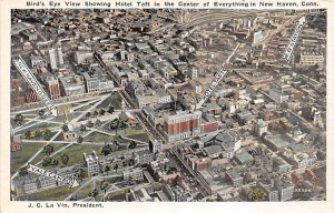 Hotel Taft Bird's Eye View - New Haven, Connecticut CT