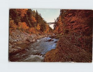 Postcard Quechee Gorge, Quechee, Vermont