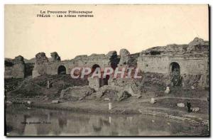 VINTAGE POSTCARD Frejus the Arena Romans