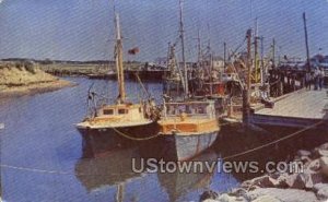 Scallop Fishing Fleet, Rock Harbor - Orleans, Massachusetts MA  