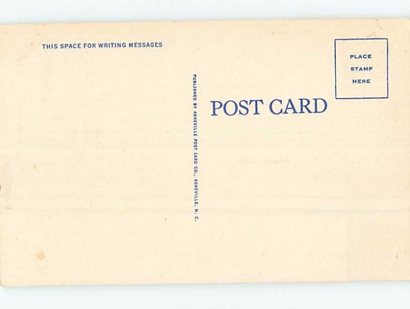 Linen black americana postcard ho4193