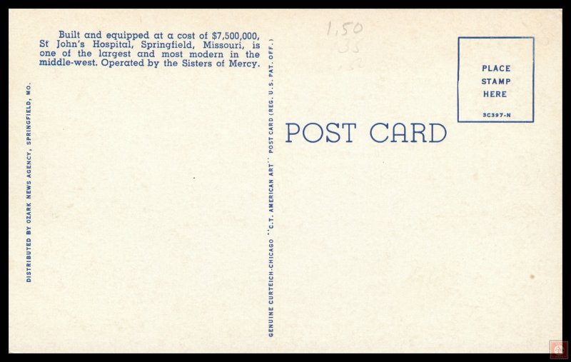 St. John's Hospital, Springfield, Mo