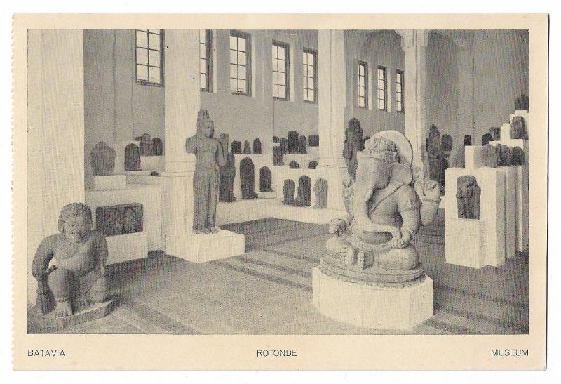 Museum Batavia Indonesia Vintage Postcard 01.14