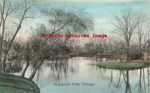 IL, Chicago, Illinois, Lincoln Park Scene, 1907 PM, WG MacFarlane Pub No F169