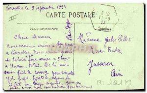 Old Postcard Folklore Lace Dentelliere Velay