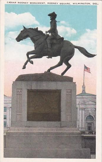 Caesar Rodney Monument Rodney Square Wilmington Delaware