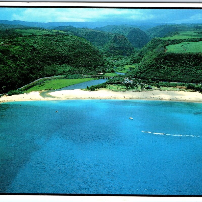 c1970s Oahu, HI Lovely Waimea Falls Park Valley Hawaiian Gem 4x6 Chrome PC M16