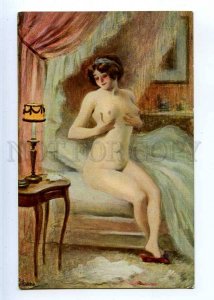 224817 FRANCE Guillaume Lapin Inventory #1081 Nude postcard
