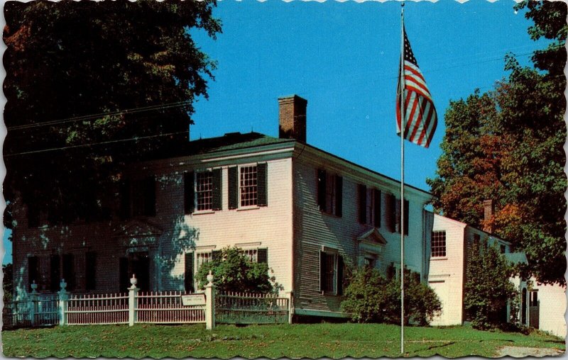 Franklin Pierce Homestead Hillsborough NH New Hampshire Postcard VTG UNP Dexter  