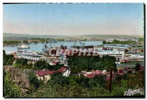 Modern Postcard Le Trait Vue Generale des Ateliers et Chantiers de la Seine M...