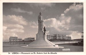 Monumento ao Dr Antonio Jose de Almeida Lisboa Unused 