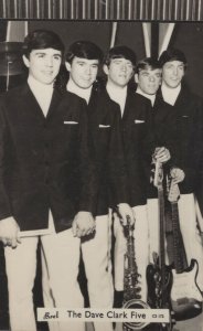 Dave Clark Five Real Photo Brel Postcard Please Read