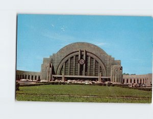 Postcard Union Terminal, Cincinnati, Ohio