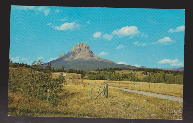 Crowsnest Mountain Height 9138 Feet Near Sentinel, Alberta - 1960s - Unused