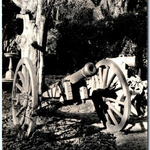 c1910s Bogota, Columbia RPPC Quinta de Bolívar Cannon Colonial Real Photo A163