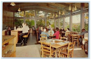 c1960 Snack Bar Mt Pisgah Inn Blue Ridge Parkway North Carolina VintagePostcard