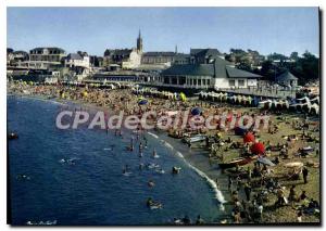 Postcard Modern SAINT-QUAY-PORTRIEUX great beach casino