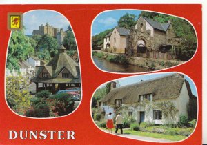 Somerset Postcard - Views of Dunster - Ref TZ4965