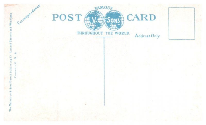 Bloor Street Viaduct Toronto Canada Train Postcard