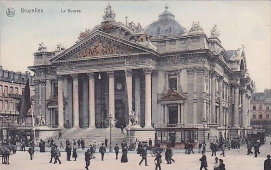 Belgium Brussells La Bourse