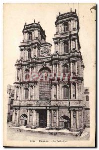Postcard Old Rennes La Cathedrale