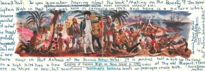 Postcard Landing Capitan Bligh Pott Antonio Jamaica BWI23-2560