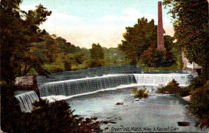 Massachusetts Greenfield Wiley & Russell Dam 1915