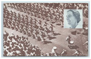 Israeli Women's Army Corps Parade Golda Meir Postcard Jerusalem Judaism Jewish