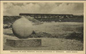 Scenes Along Great Northern GN RR Train c1920s Postcard - Verendrye ND