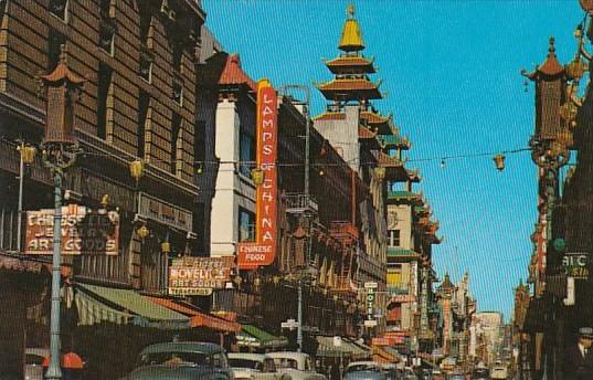 Grant Avenue Chinatown San Francisco California