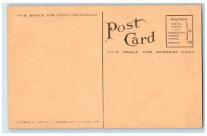 c1910 The Arlington Santa Barbara California CA Antique Unposted Postcard