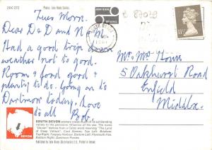 B87039 south devon horse ship bateaux   uk