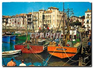 Modern Postcard Saint Jean de Luz PA Port and the House of the Infanta