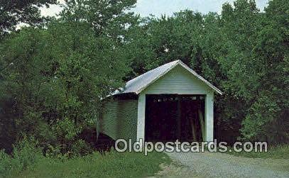 Kessner, Huntington, IN USA Covered Bridge Unused 