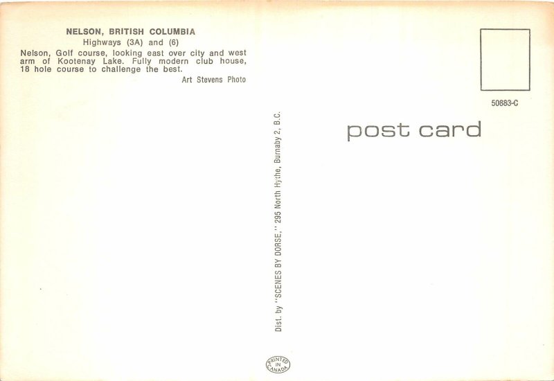 Lot 17 canada british columbia nelson golf course