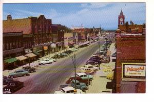 Main Street, Collingwood, Ontario, Player's Cigarettes Sign, Saunders Studio