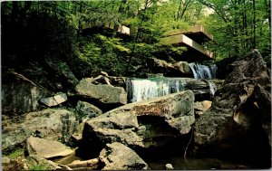 Six Postcards Frank Lloyd Wright Fallingwater in Mill Run, Pennsylvania~3847 