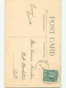 Divided-Back RELIGIOUS CHRISTMAS SCENE Nice Postcard W8439