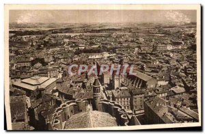 Old Postcard La Douce France Albi Panoramic View of the City