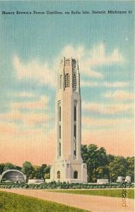 MI, Detroit, Michigan, Nancy Brown's Peace Carillon, Tichnor No. 72688
