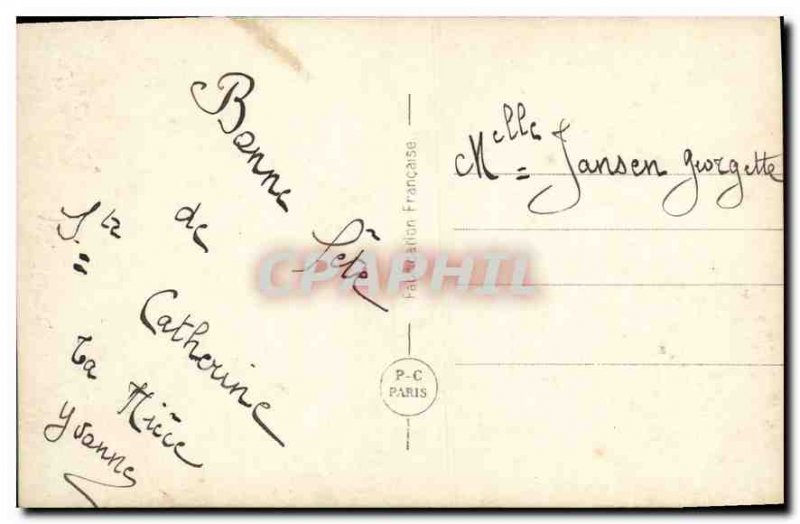 Old Postcard Vive Ste Catherine Female