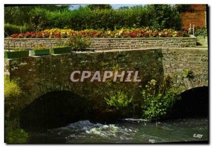 Modern Postcard The Normandy Picturesque Old Bridge Fleuri