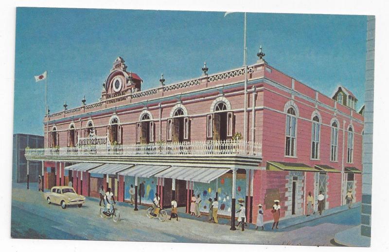 Barbados Da Costa Musson Ltd Broad Street Duty Free Shop Vtg Postcard