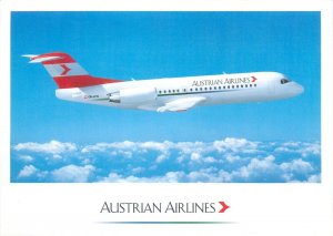 Austrian Airlines McDonnell Douglas MD-81, WB3301 Aircraft Airbus Plane postcard 