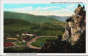 Fair Grounds Cumberland Maryland Vintage Postcard C202