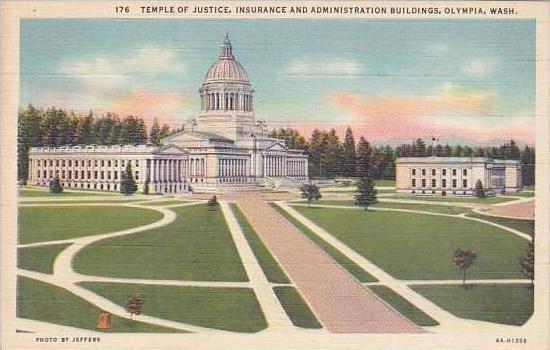 Washington Olympia Temple Of Justice Insurance And Administration Buildings