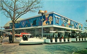 New York Transportation Travel Pavilion 1964 Colorpicture Postcard 22-3604