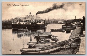 SS Essex  Ipswich England  UK   Postcard