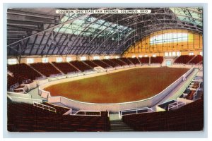 Vintage Coliseum Ohio State Fair Grounds Colombus Ohio Postcard P203E